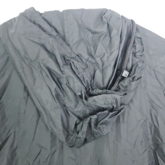 J Crew Jacket Mens M Windbreaker Oarsman Hooded Pullover Slick Vintage Nylon - Picture 12 of 14